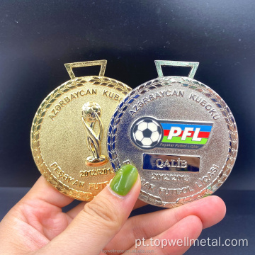 Maratona em branco personalizada Medalha com fita com fita